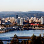 Fotografía aérea del Gran Concepción,