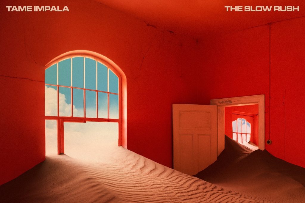 Portada del álbum "The Slow Rush" por Tame Impala.