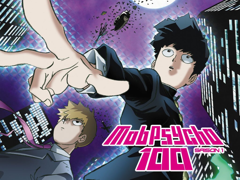 Mob psycho 100 uno de los animes que destacan principalmente por su animación.