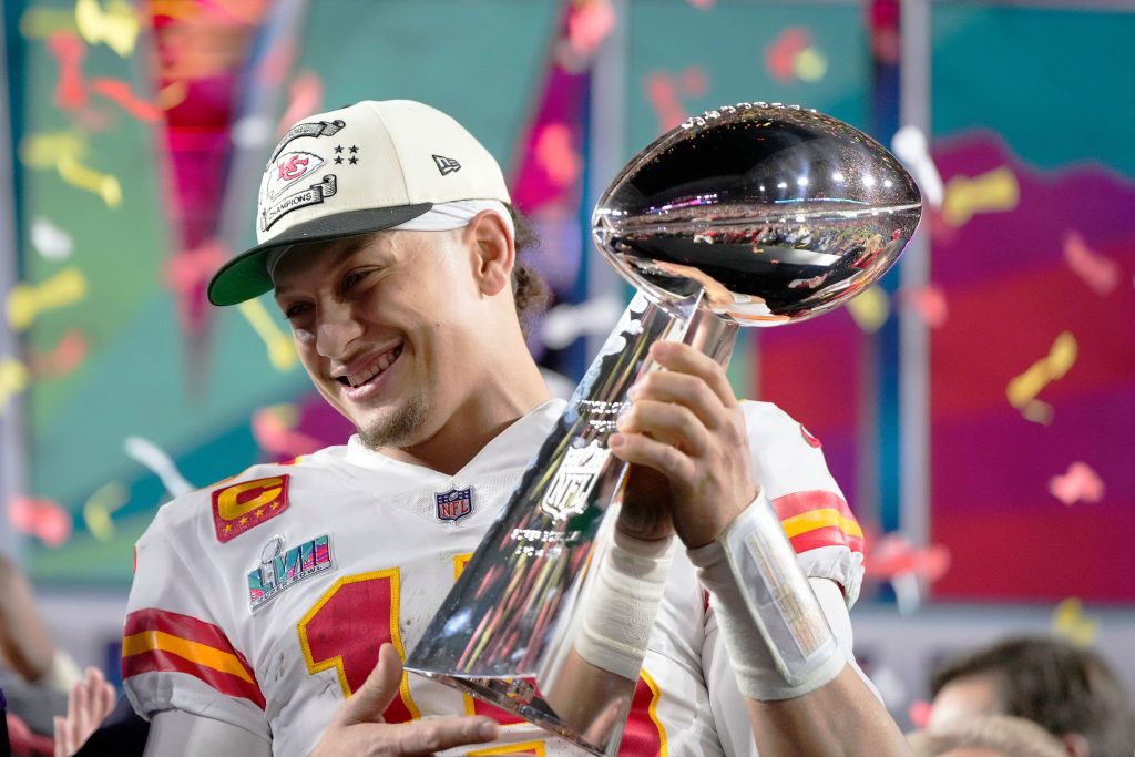 Patrick Mahomes, mariscal de campo de los Kansas City Chiefs de la temporada pasada.