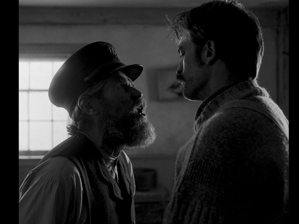 Willem Dafoe y Robert Pattinson en 'The lighthouse'