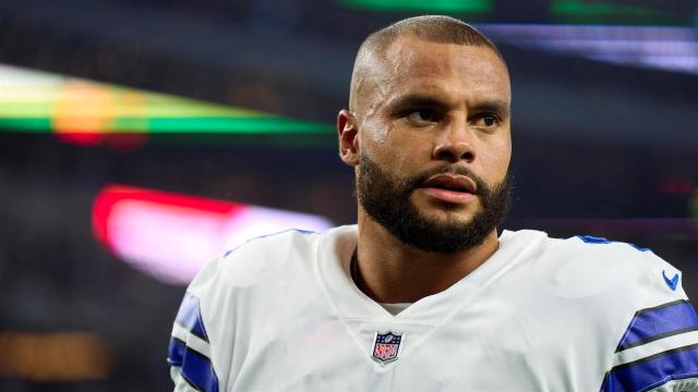 Dak Prescott, mariscal de campo de los Dallas Cowboys de la temporada pasada.