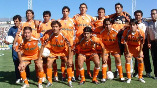 Plantel de Cobreloa en el año 2003.